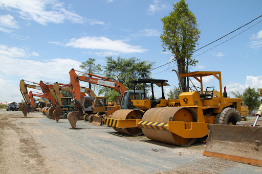 Dịch vụ san lấp mặt bằng tại long an