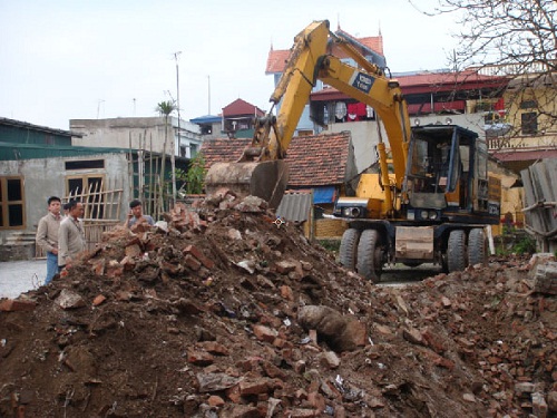 Dịch vụ san lấp mặt bằng tại long an